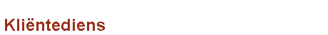 Kli�ntediens