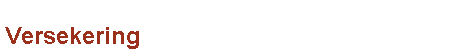 Versekering