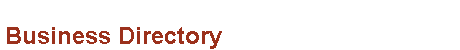 Business Directory