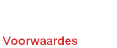 Voorwaardes