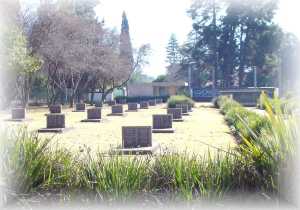View of the Irene Camp Cemetery